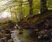 佩德 莫克 曼斯特德 : Vandlob I Skoven, Stream in the Woods